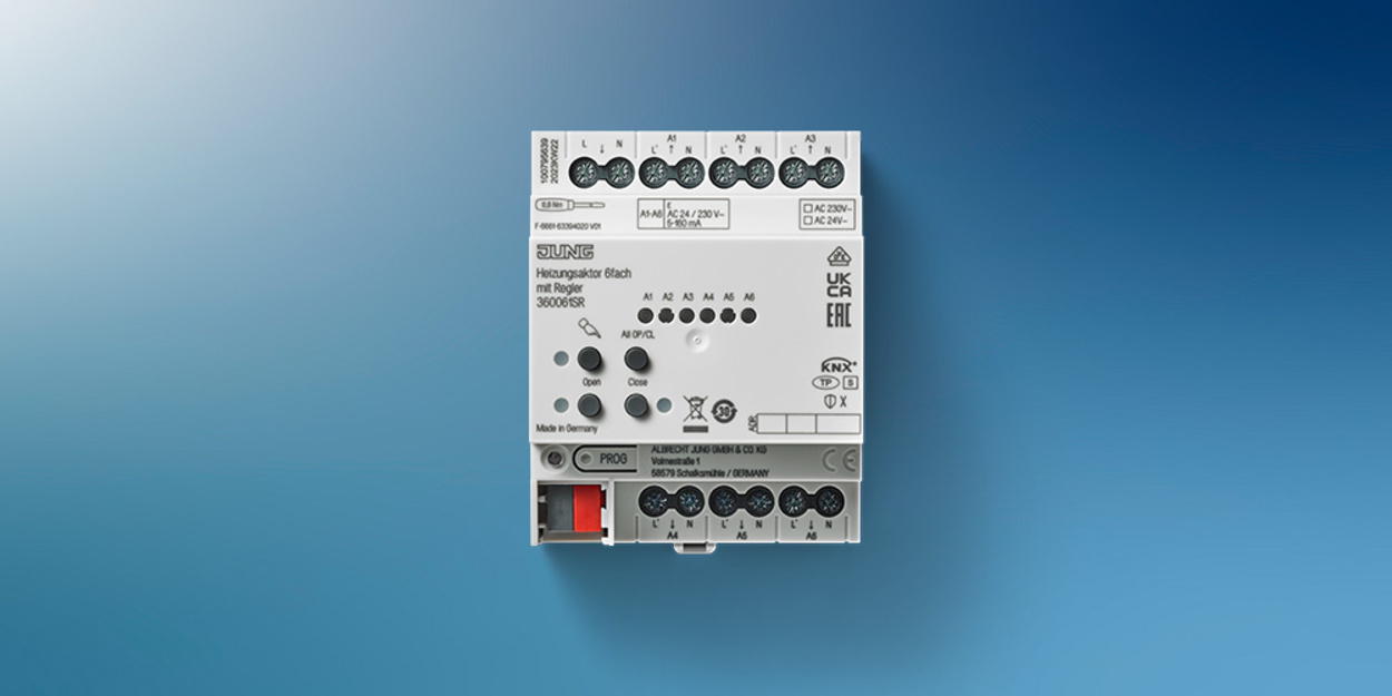 KNX Heizungsaktor 6-fach bei Elektro Lehnhoff e.K. in Wächtersbach